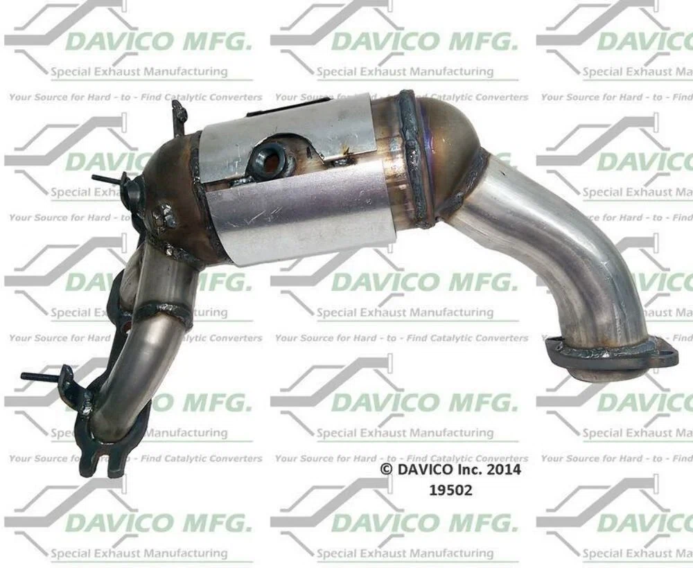 2007-2008 Chrysler Pacifica Catalytic Converter 19502